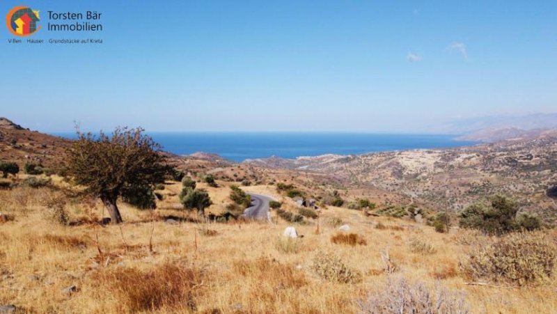 Saktouria Kreta Saktouria Anstehendes Villenprojekt ebenerdig mit Meerblick und priv. Pool Haus kaufen